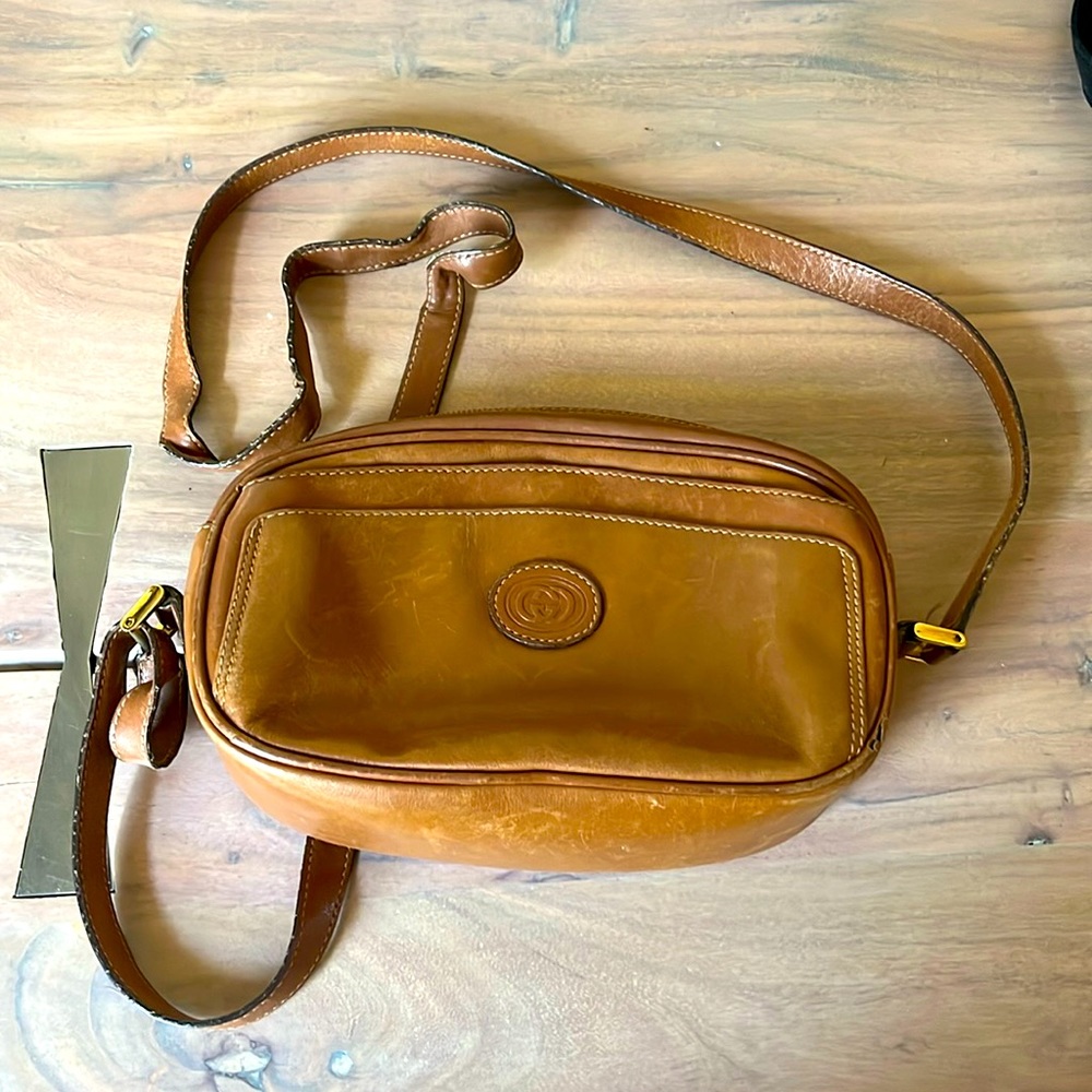 Previously loved and used Gucci bag.